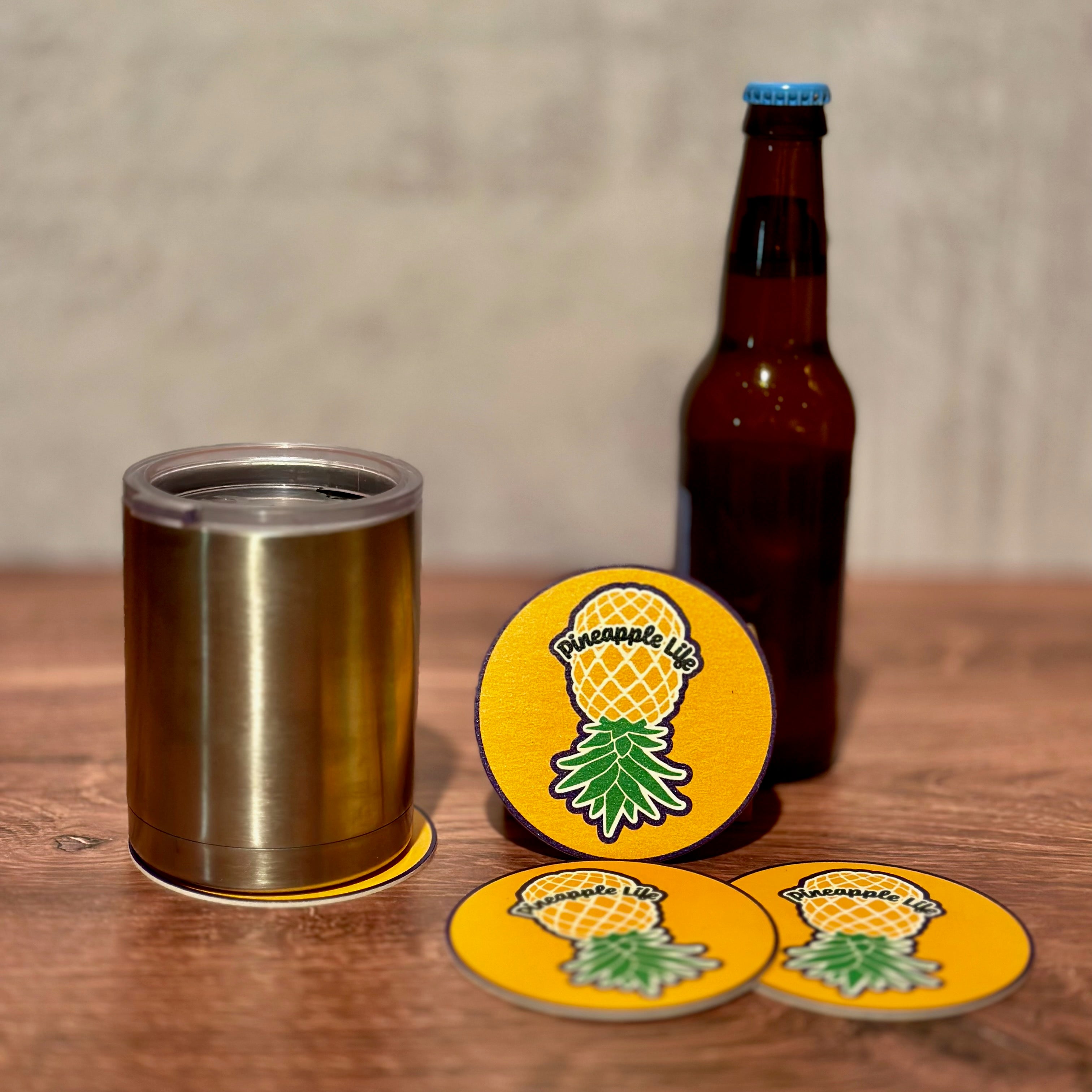 Pineapple Life Coasters
