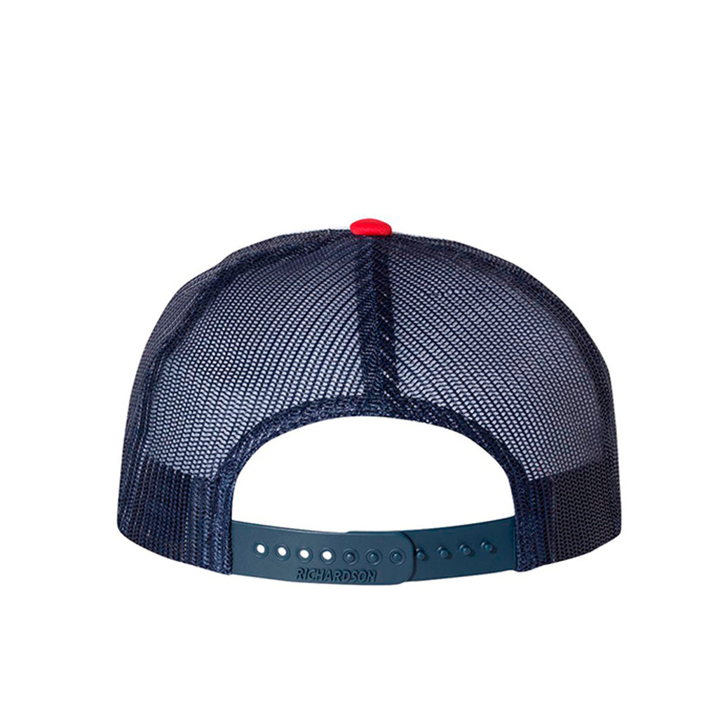 White/ Navy/ Red - 113 - BACK